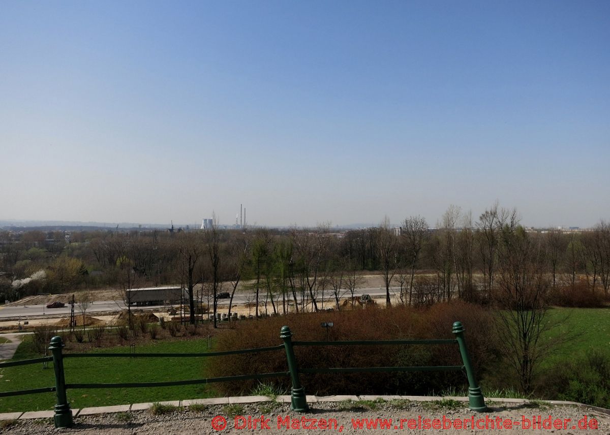 Nowa Huta, Kopiec Wanda, Aussicht