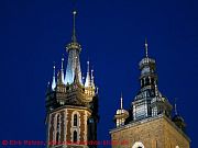 Krakau, marienkirche tuerme