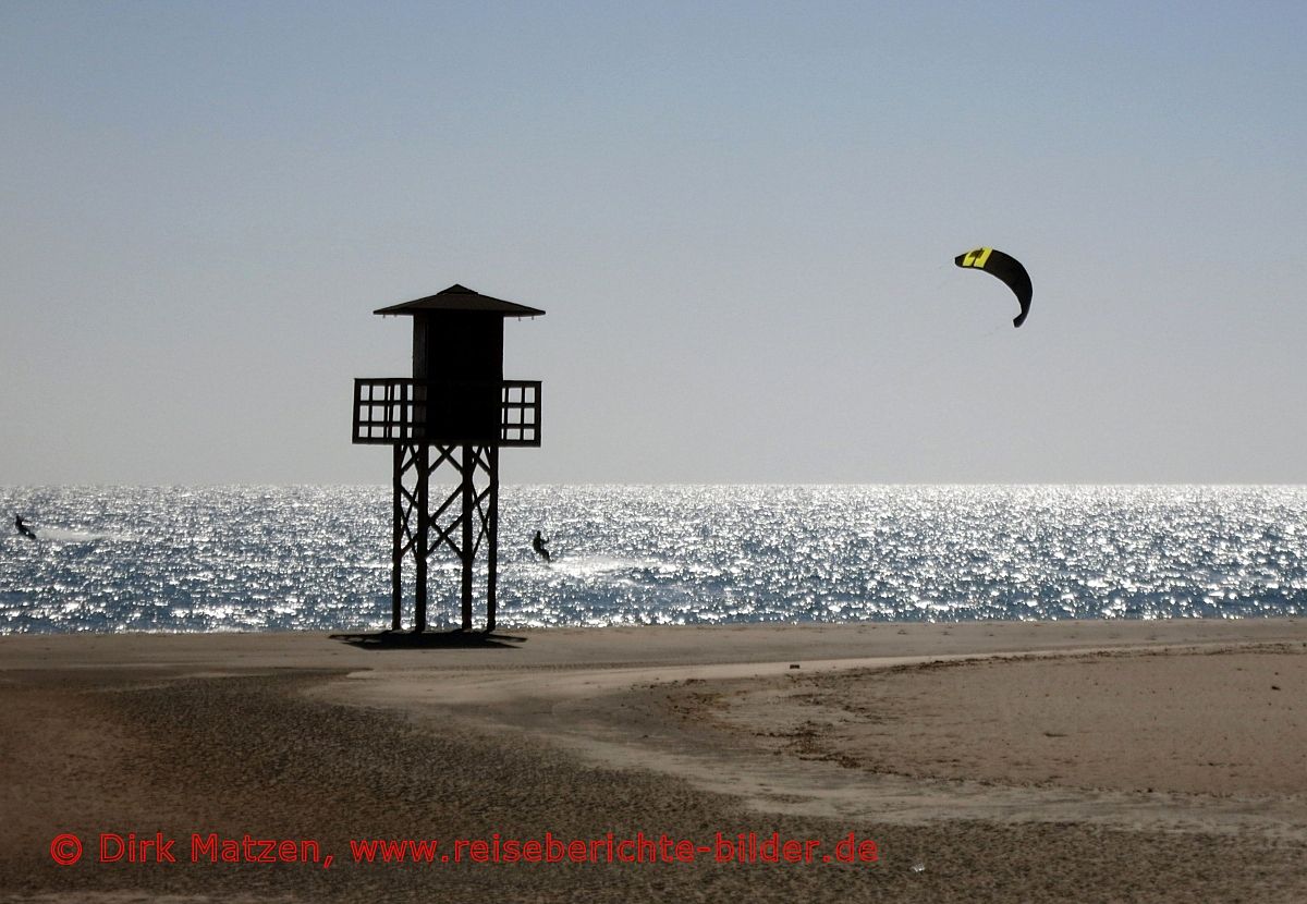 Lanzarote, Playa Honda Kitesurfer