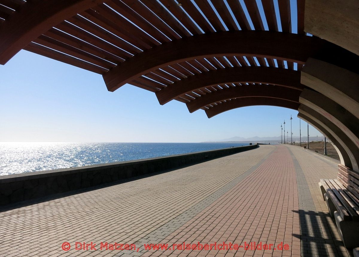 Lanzarote, Rastplatz Promenade