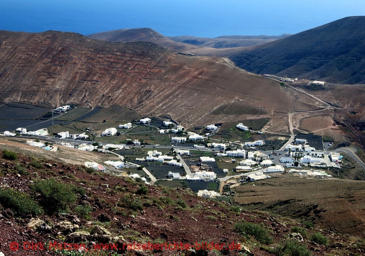 Lanzarote, Blick auf Fmes