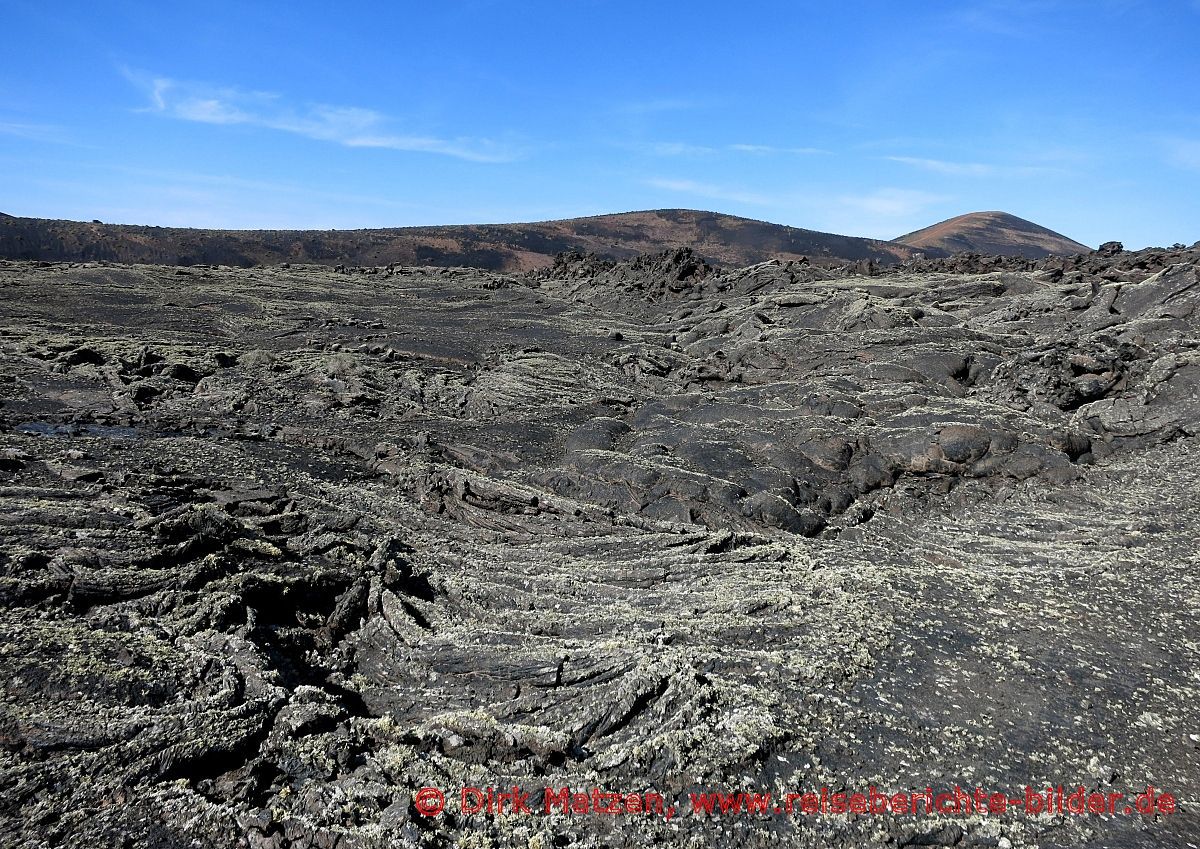 Lanzarote, Plattenlava