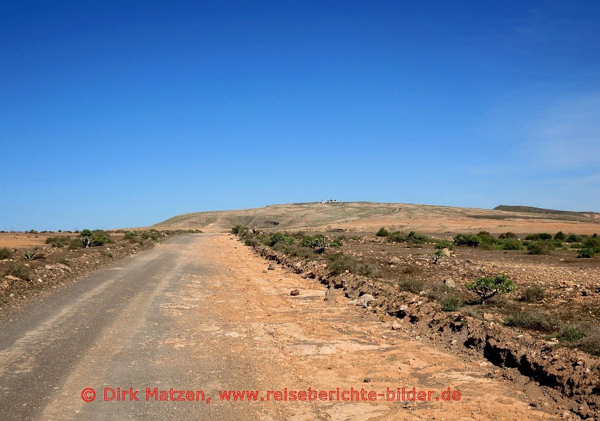 Lanzarote, Weg auf das Famara-Kliff