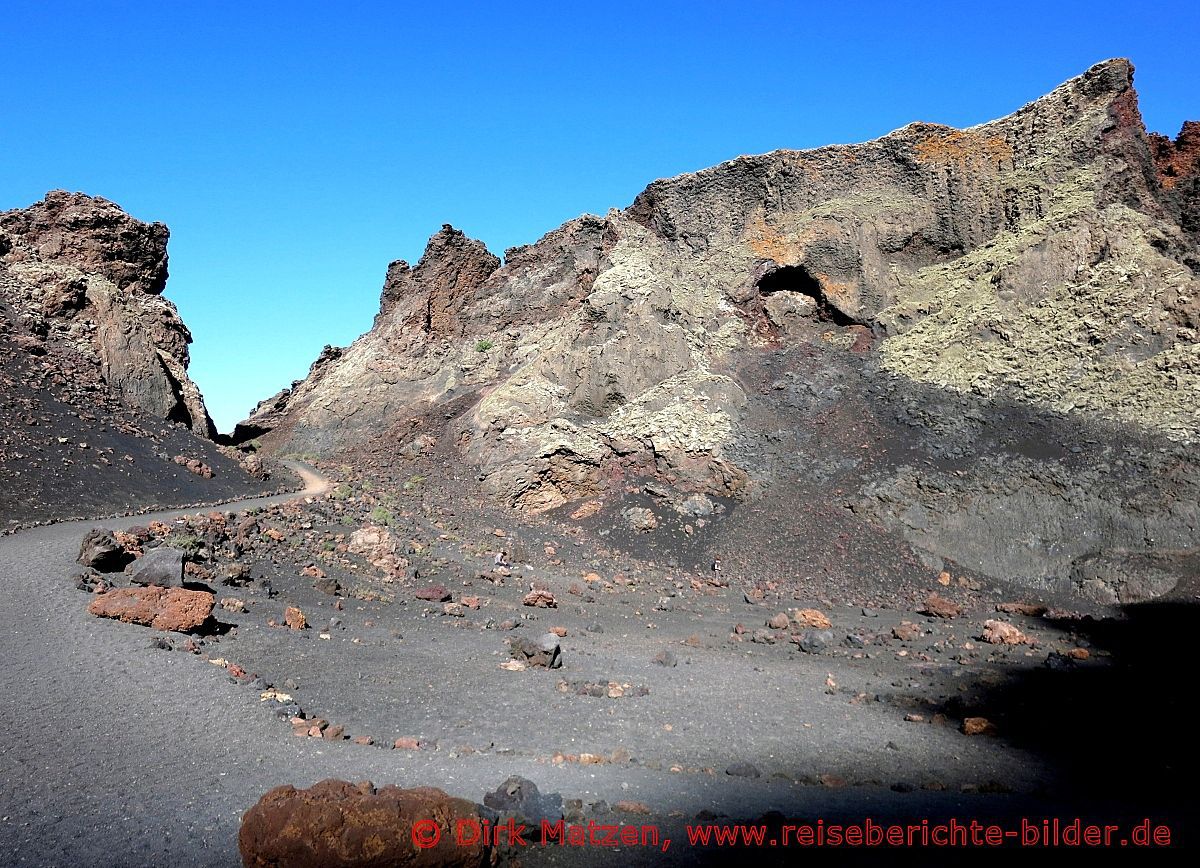 Lanzarote, Krater der Caldera de los Cuervos