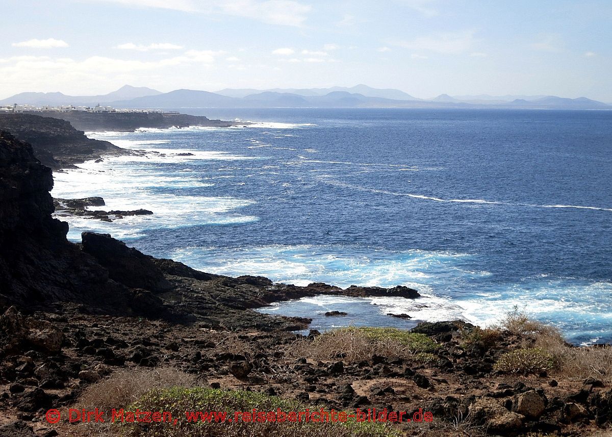 Lanzarote, Blick nach Fuerteventura