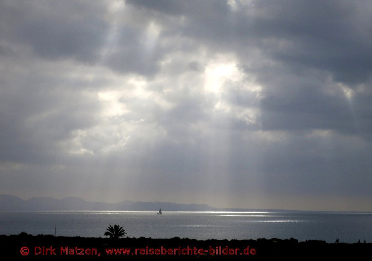 Lanzarote, Blick ber das Meer