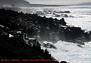 Lanzarote,  westkueste-lava-gischt