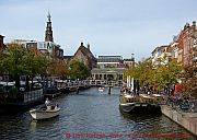 Leiden, blick-zum-stadtzentrum