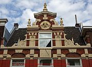 Leiden, gebaeudedetail-breestraat