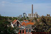 Leiden, blick-ueber-teile-der-stadt-zur-lichtfabriek