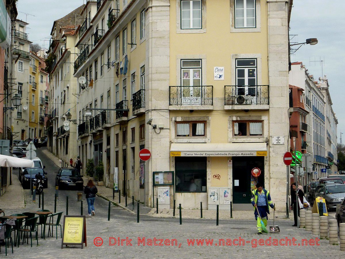 Lissabon, Strassenecke