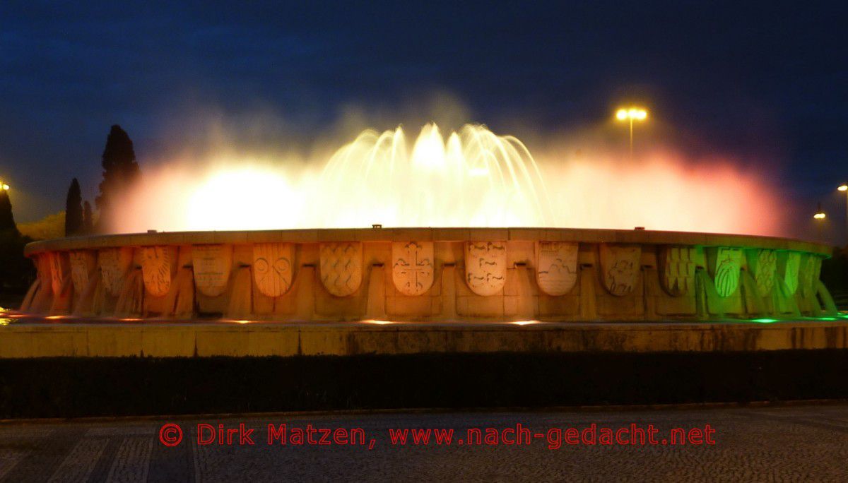 Lissabon, Springbrunnen in Belm