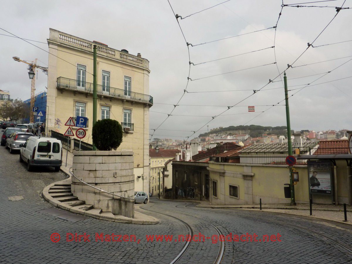 Lissabon, Verwinkelter Strassenzug