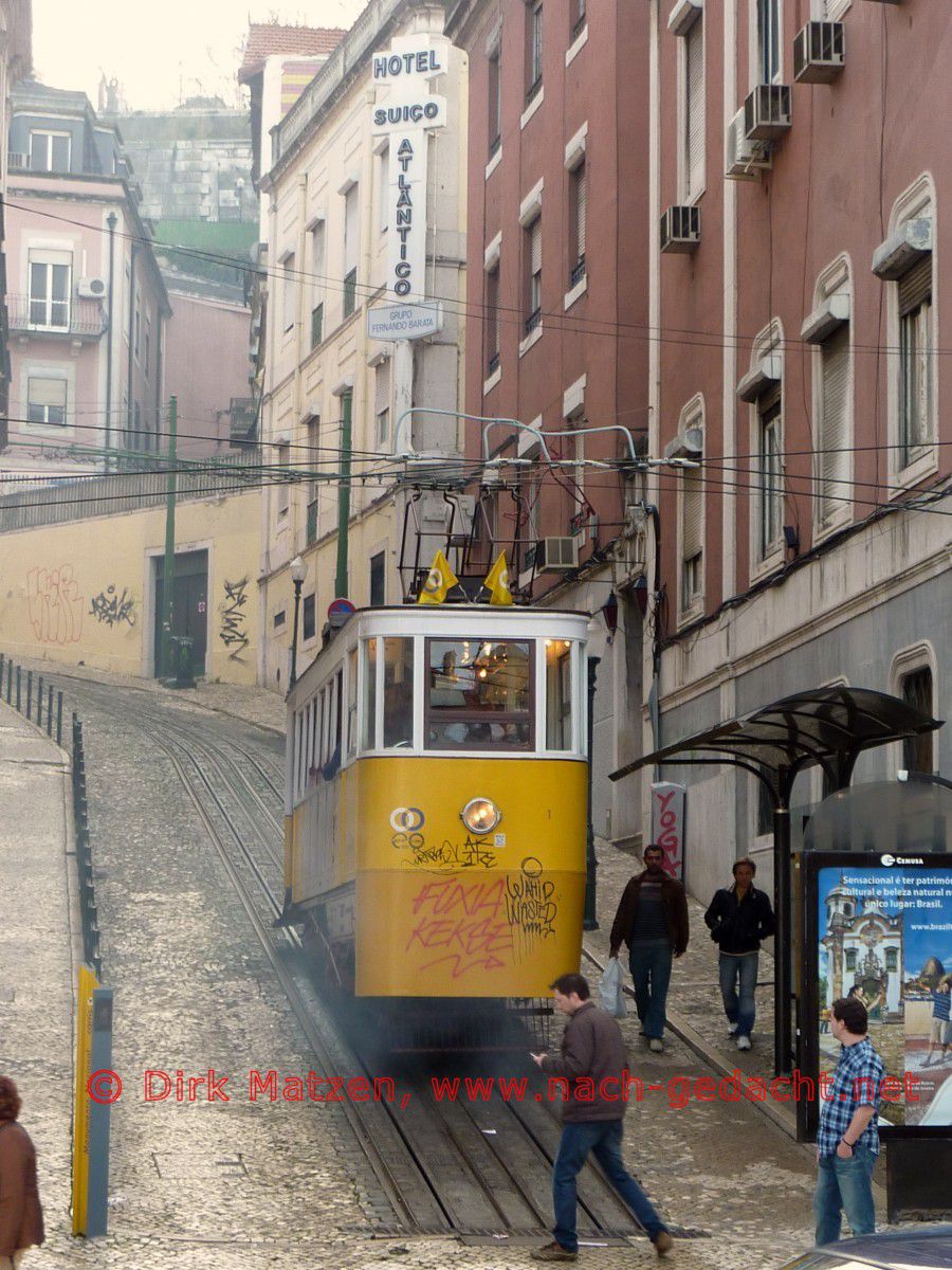 Lissabon, Standseilbahn