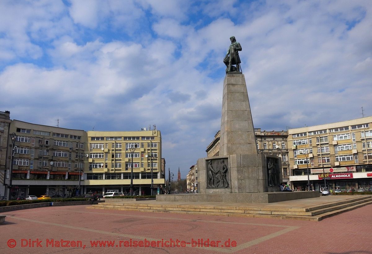 Lodz, Plac Wolnosci, Freiheitsplatz