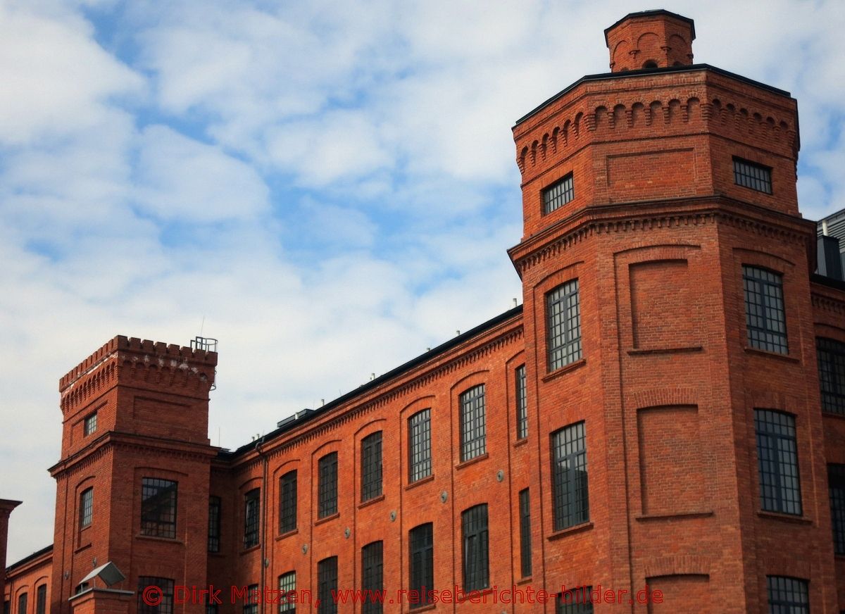 Lodz, Restauriertes Fabrikgelnde Scheibler, Details