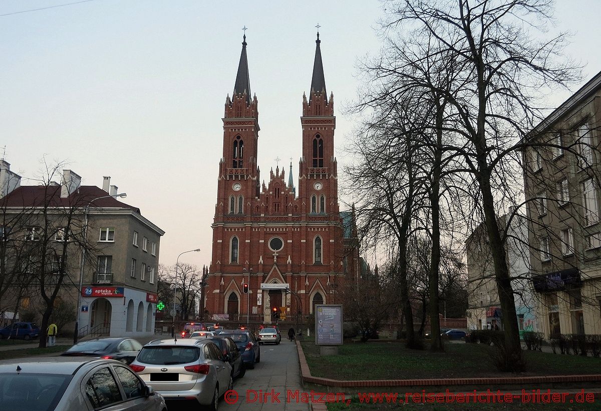 Lodz, Kirche der Himmelfahrt der Jungfrau Maria