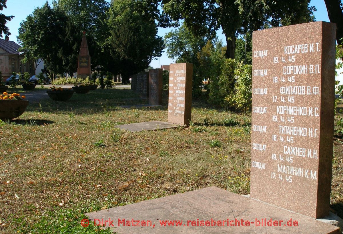 Letschin, Sowjetisches Ehrenmal