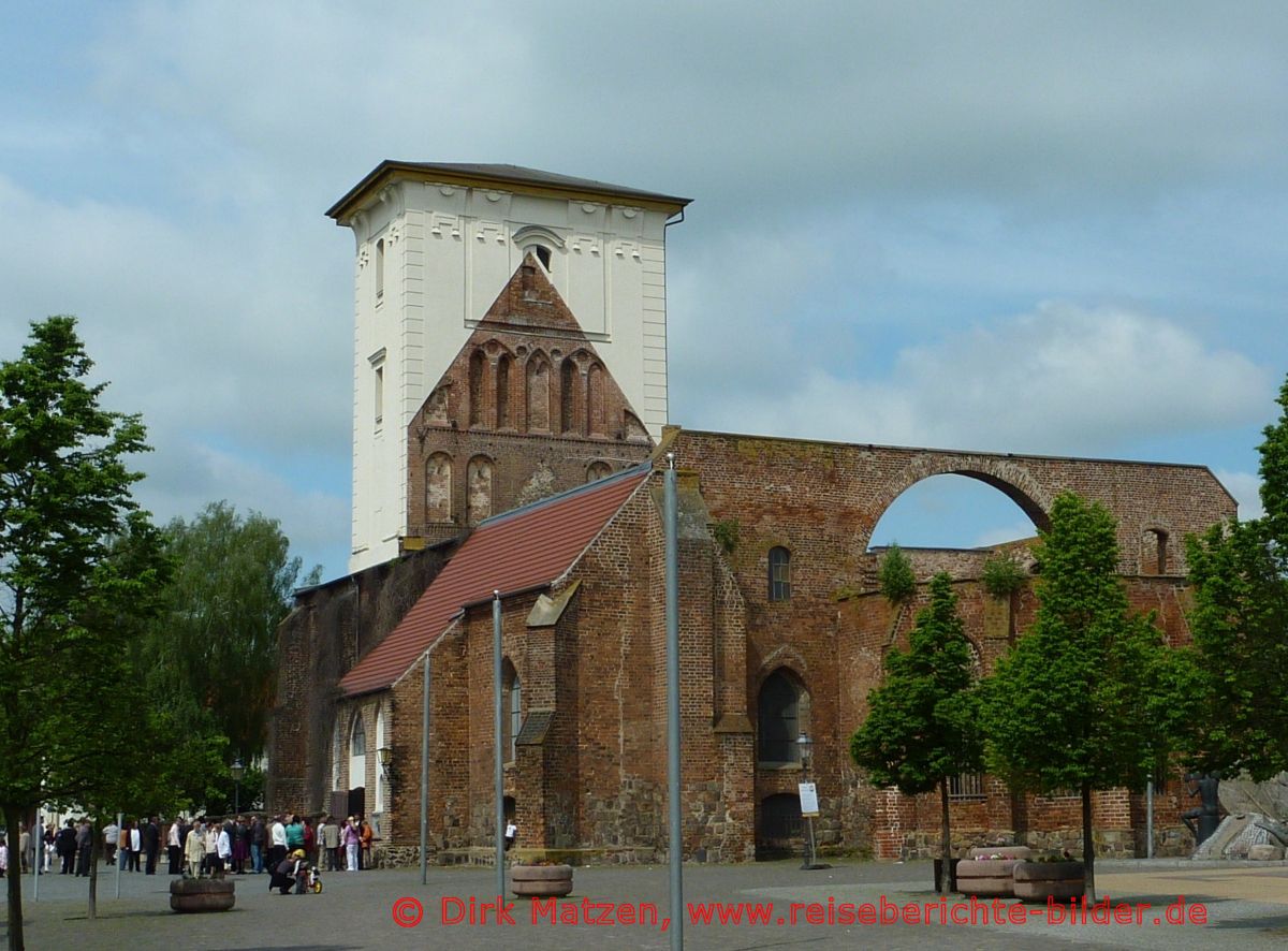 Wriezen, Kirchenruine