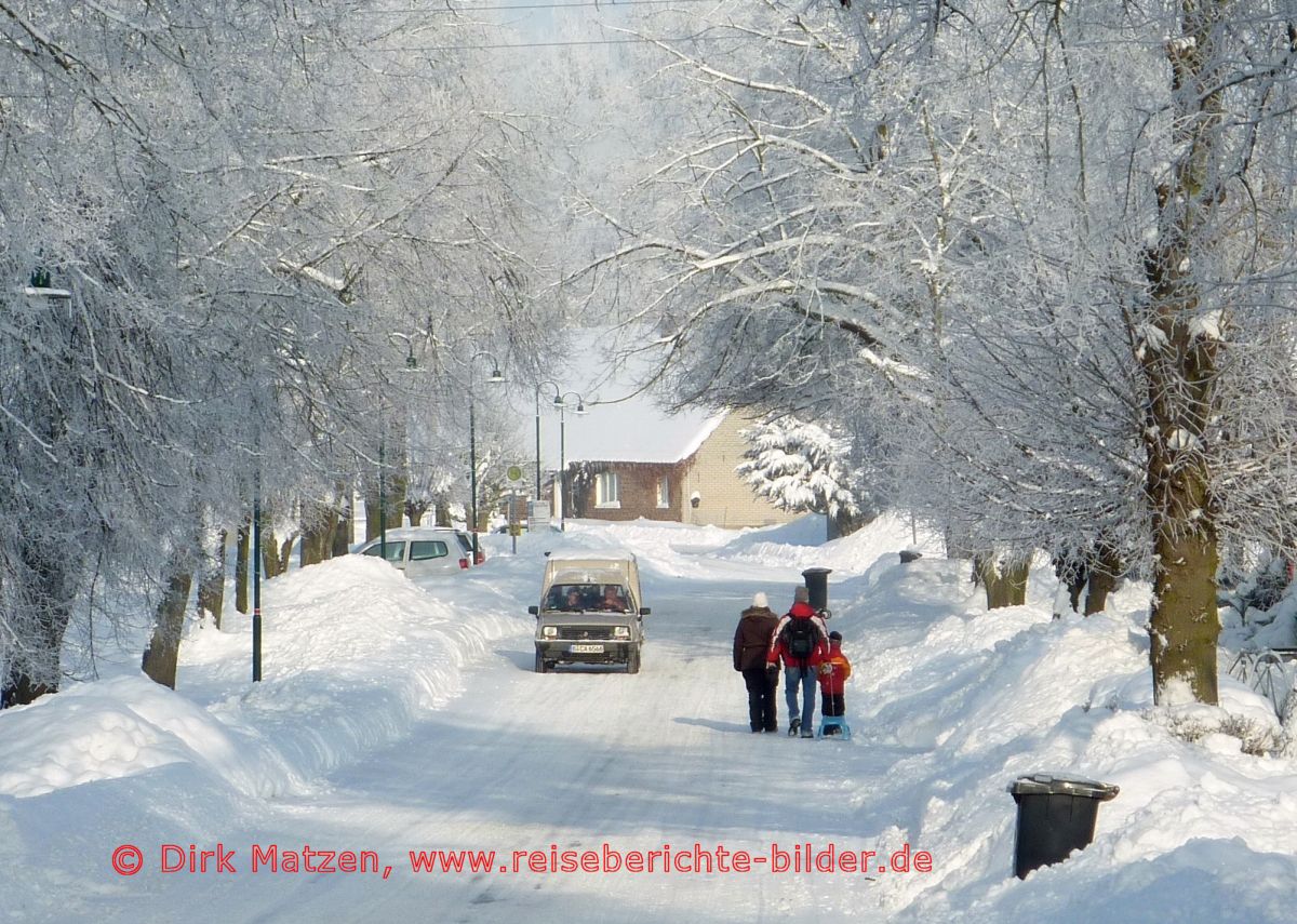 Garzin, Winter
