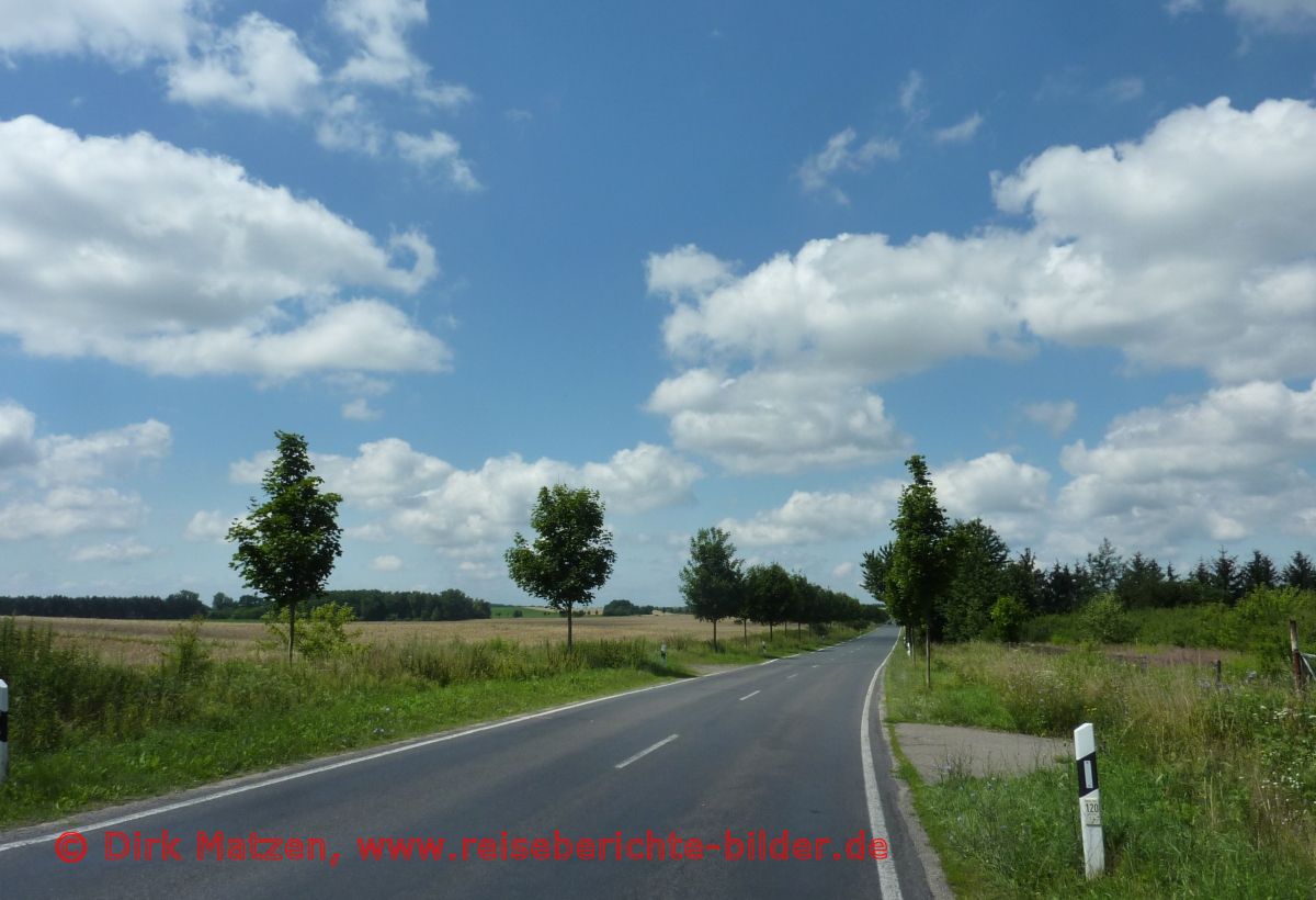 Strasse bei Bollersdorf