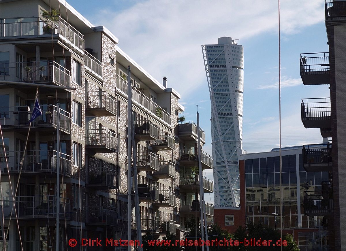 Malmö, Blick zum Turning Torso