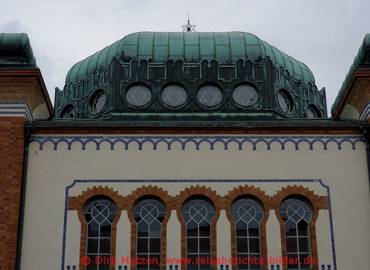 Malmö, Synagoge-Detail