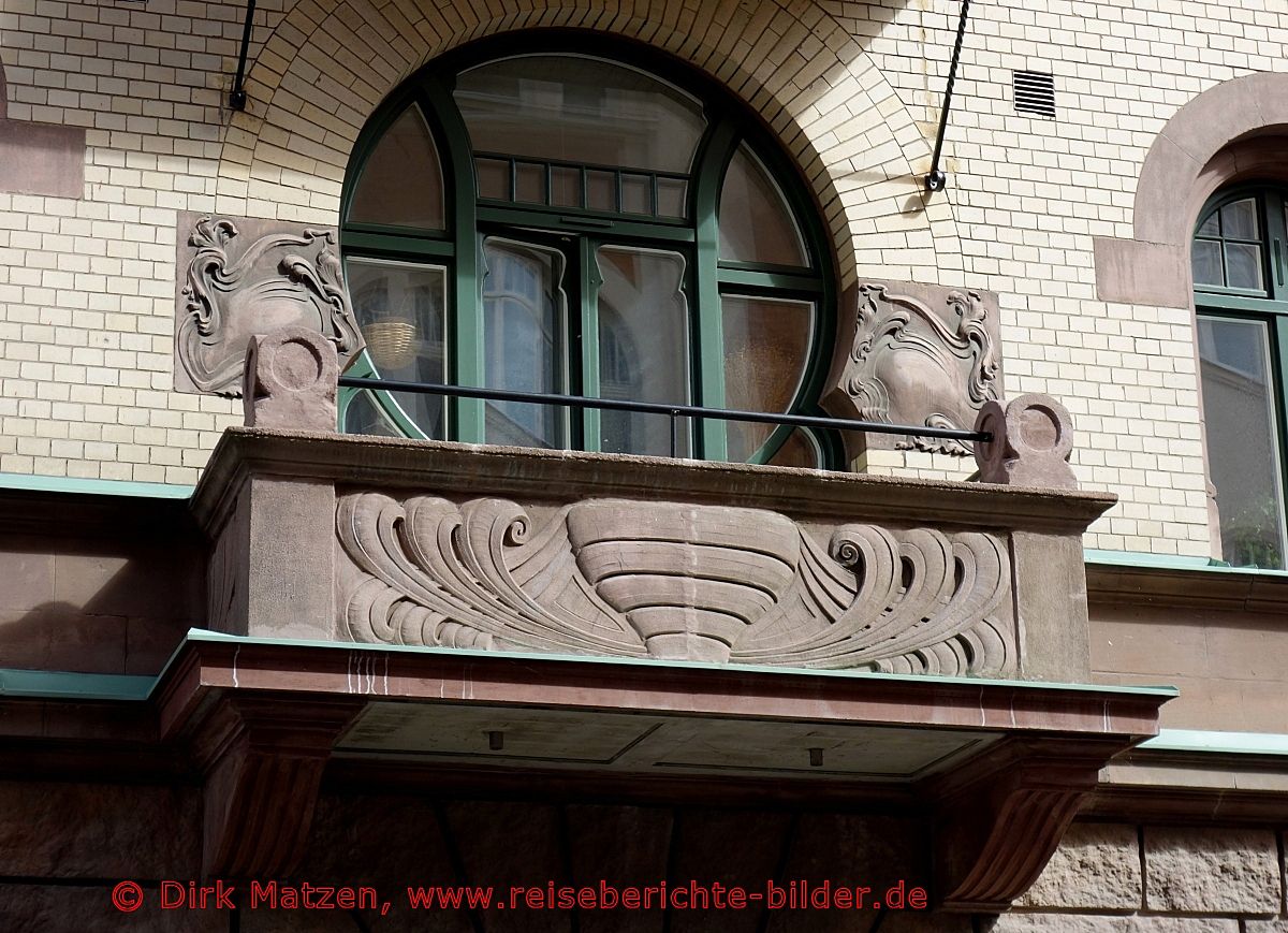 Malm, Jugendstil-Detail