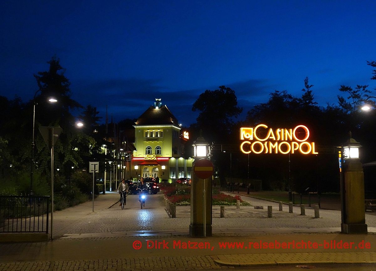 Malmö, Casino Cosmopol abends