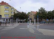 Malmö, moellevangen-strassenquerung