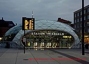 Malm, station-triangeln