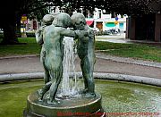 Malmö, skulptur-spielende-kinder
