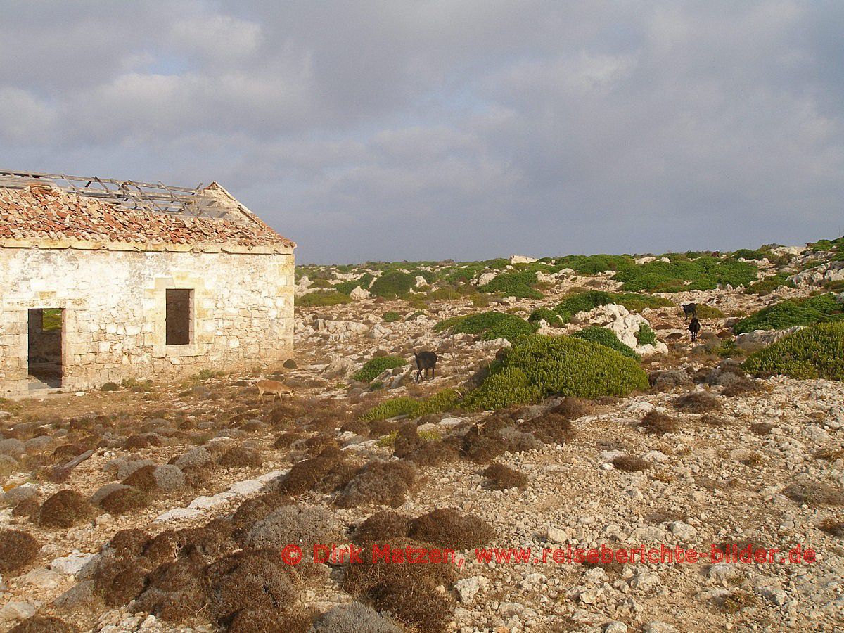 Menorca, Verlassene Festung auf der Mola de Fornells