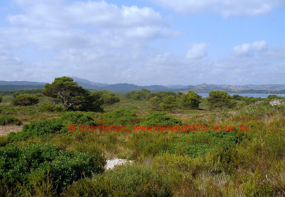 Menorca, Blick ber das grne Inselinnere