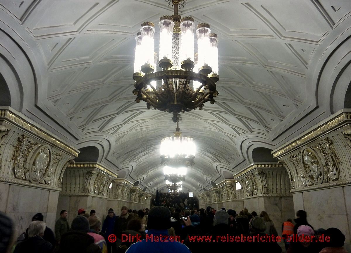 Moskau, Metro Prospekt Mira