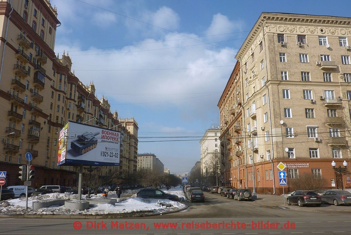 Moskau, Wohnstrasse