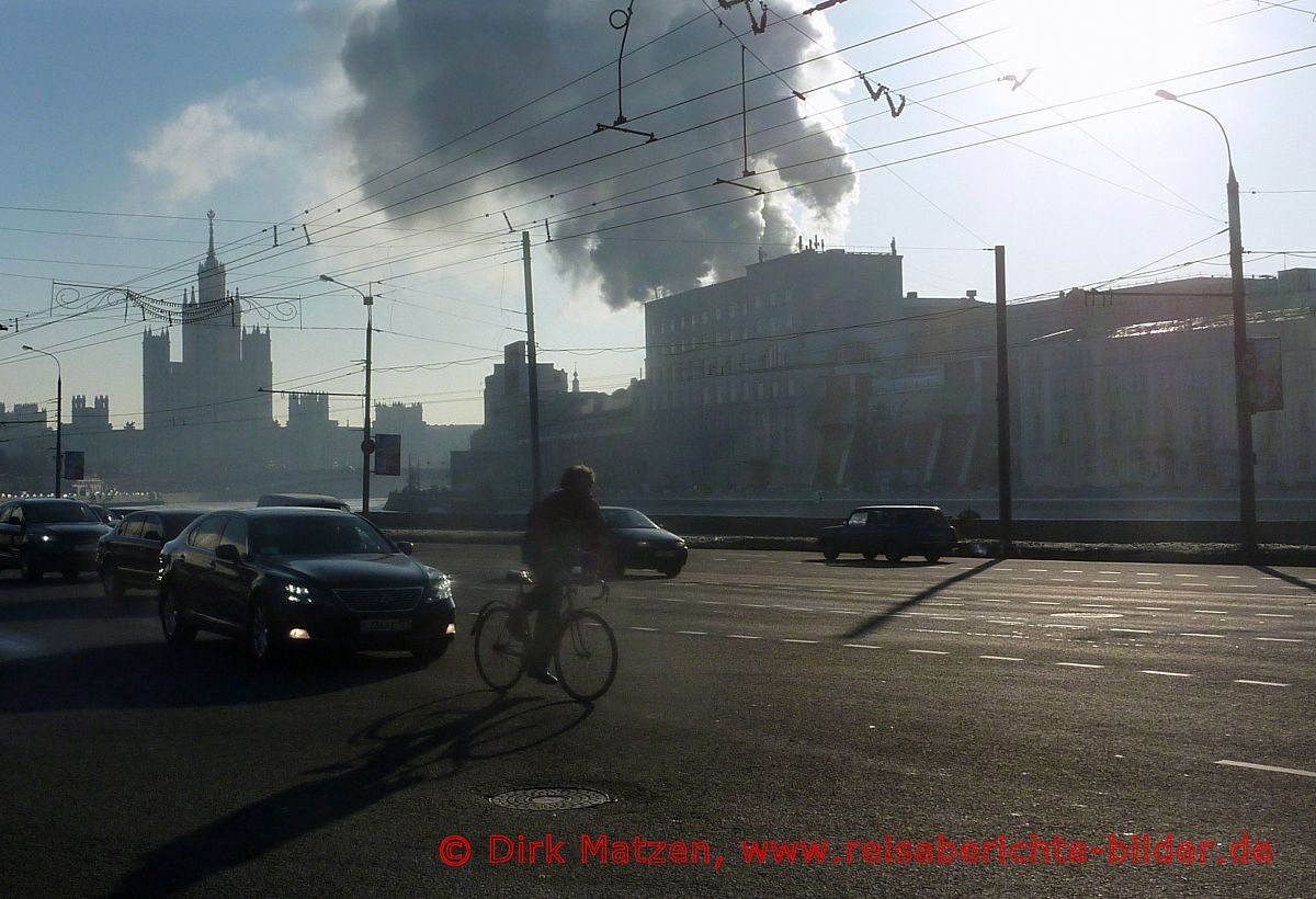 Moskau, Radfahrer