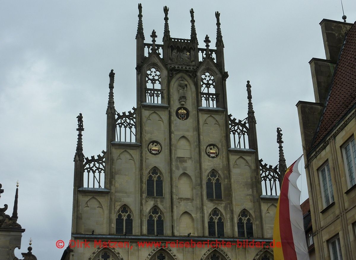 Mnster, Rathaus Giebel