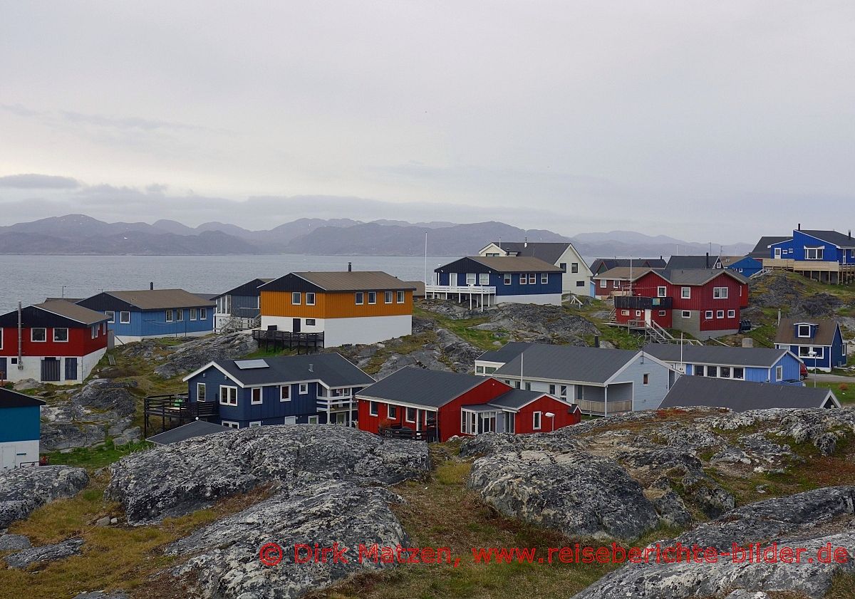 Nuuk, Holzhuser