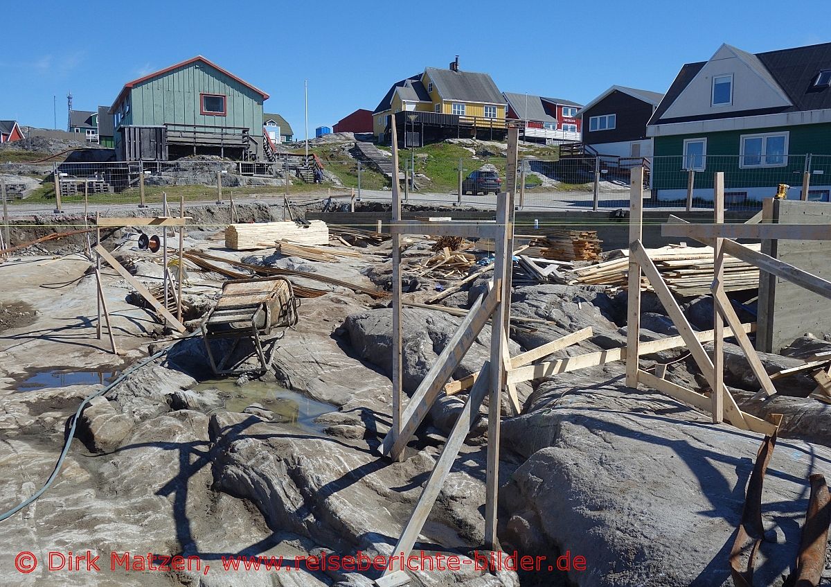 Nuuk, Baustelle