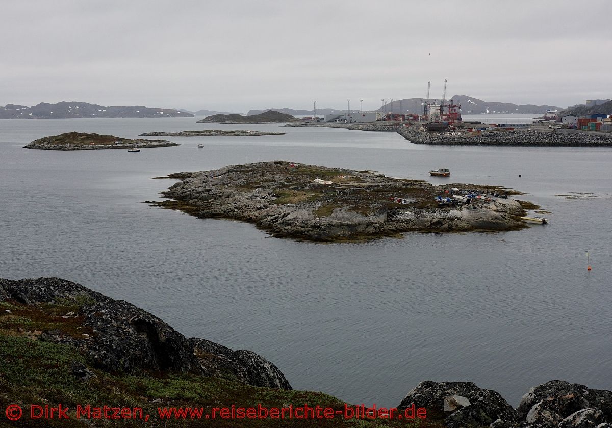Nuuk, Ausblick Fjord