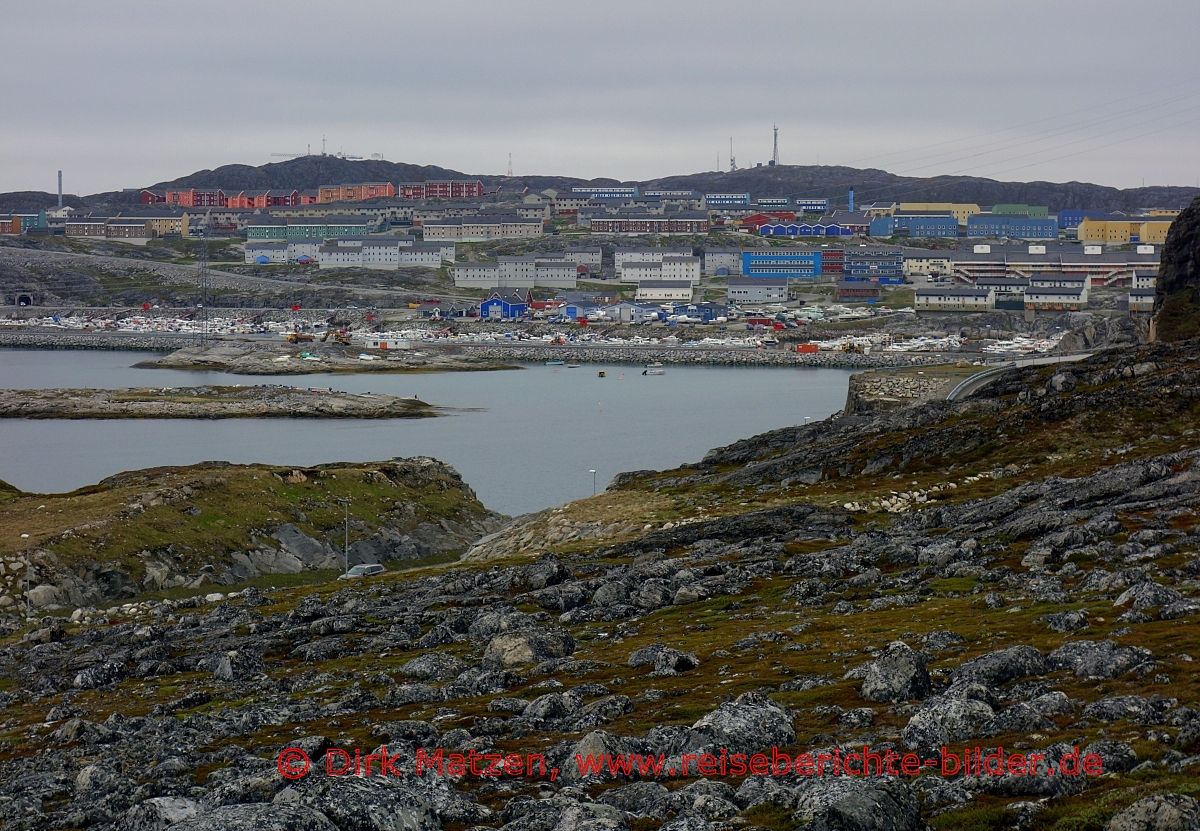 Nuuk, Blick nach Nuuk