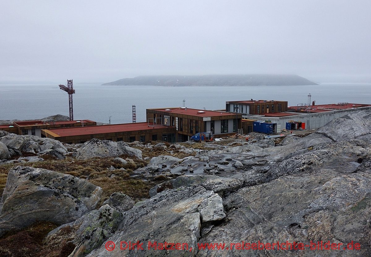 Nuuk, Baustelle Gefngnis