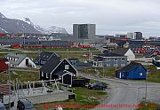 Nuuk, blick-zum-zentrum