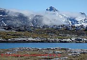 Nuuk, wolken-am-berg