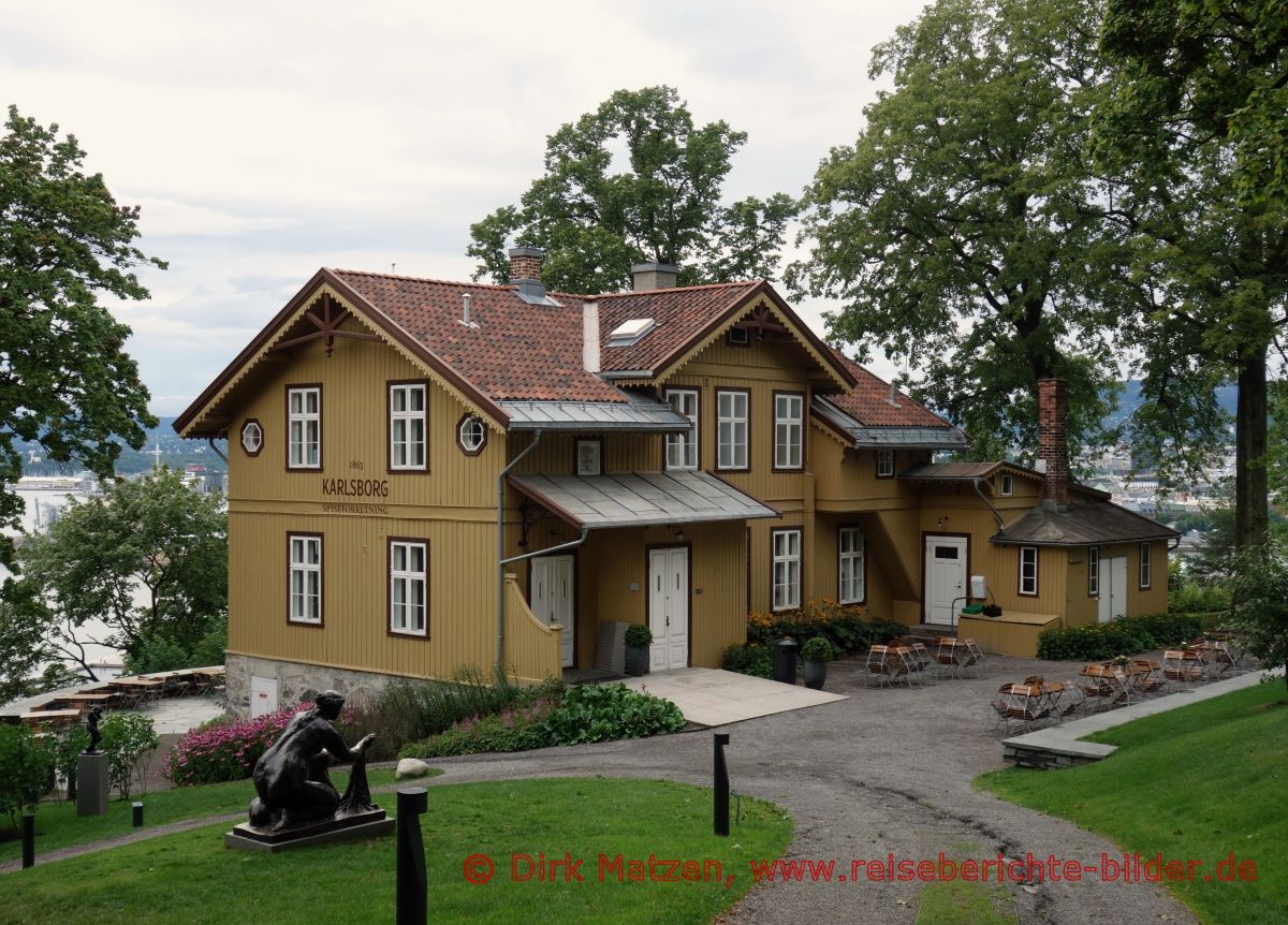 Oslo, Ekeberg-Park, Restaurant Karlsborg