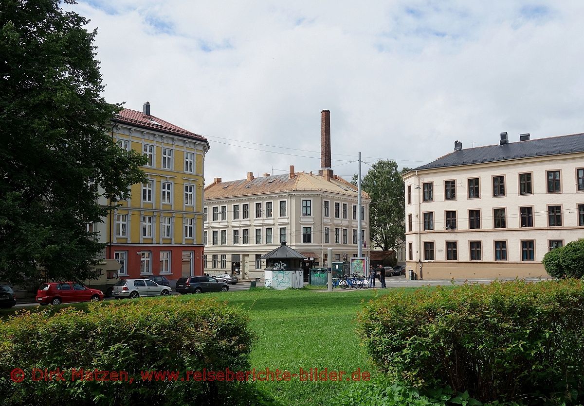 Oslo, Gebude am Hallnparken