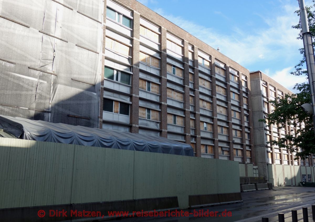 Oslo, Regierungsviertel, zerstrtes Gebude