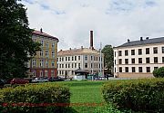 Oslo, gebaeude-am-hallenparken