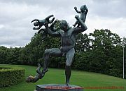 Oslo, vigeland-park-skulptur